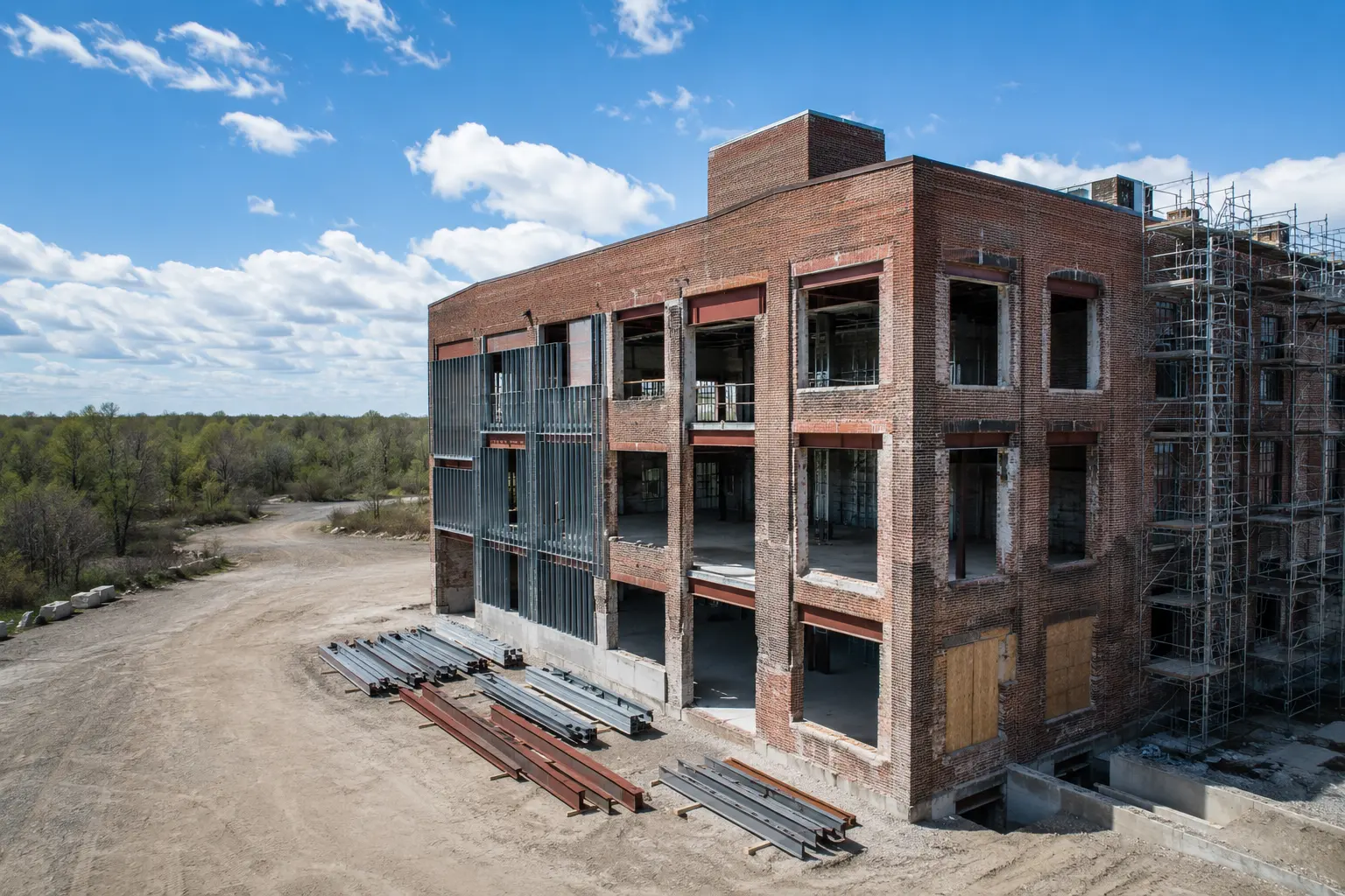 Adaptive Reuse Construction in Markham, Ontario, completed by Ardenvale Construction