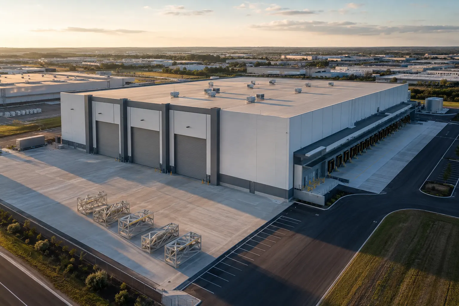 Aerospace Manufacturing Facility Construction in Hamilton, Ontario, completed by Ardenvale Construction