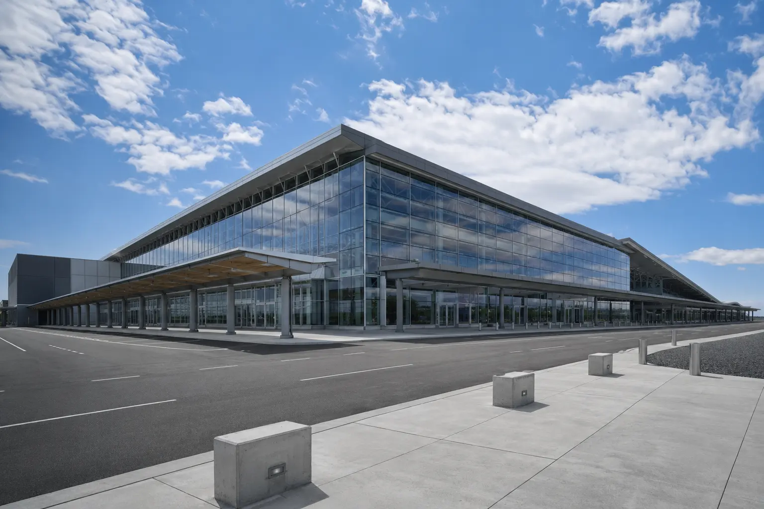 Airport Terminal Construction in Barrie being built and completed on site by Ardenvale Construction