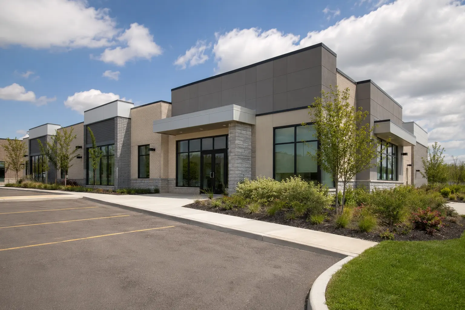 Animal Hospital Construction across Markham property by Ardenvale Construction