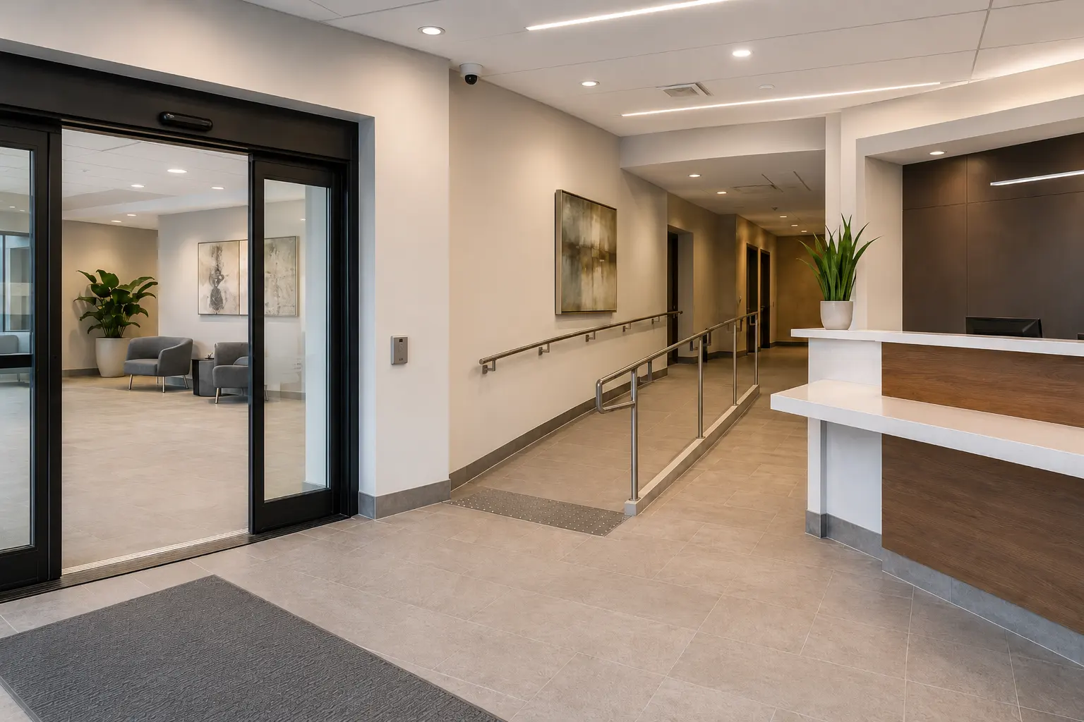AODA Accessibility Retrofits across Maple property by Ardenvale Construction