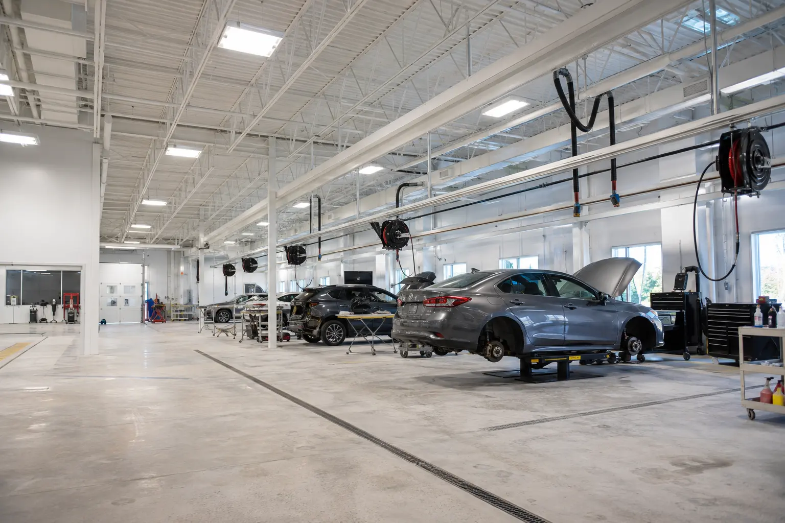 Auto Body and Collision Shop Construction across Markham property by Ardenvale Construction