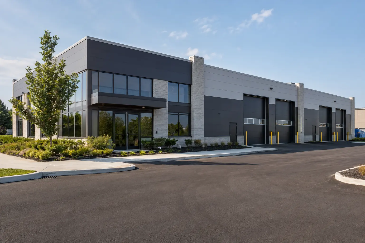 Where auto body and collision shop construction is needed in Markham by Ardenvale Construction