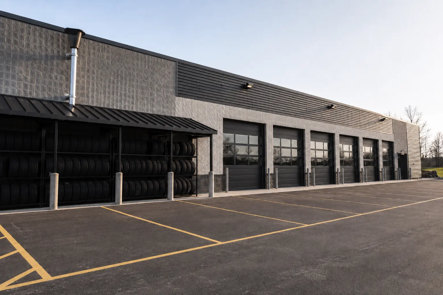 Where auto repair shop construction is needed in Markham by Ardenvale Construction