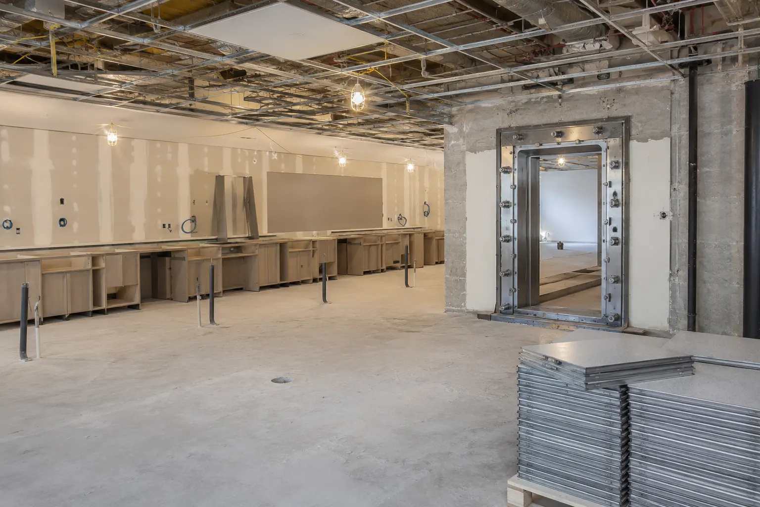 The Maple market for bank branch buildout by Ardenvale Construction