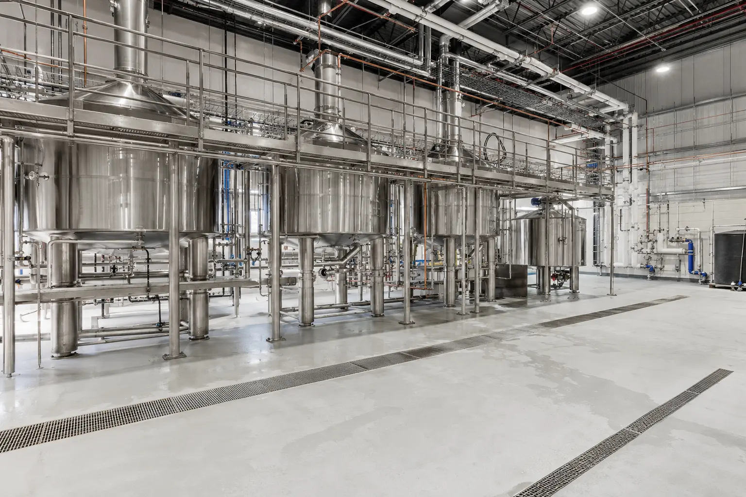 Brewery and Taproom Construction in Hamilton being built and completed on site by Ardenvale Construction