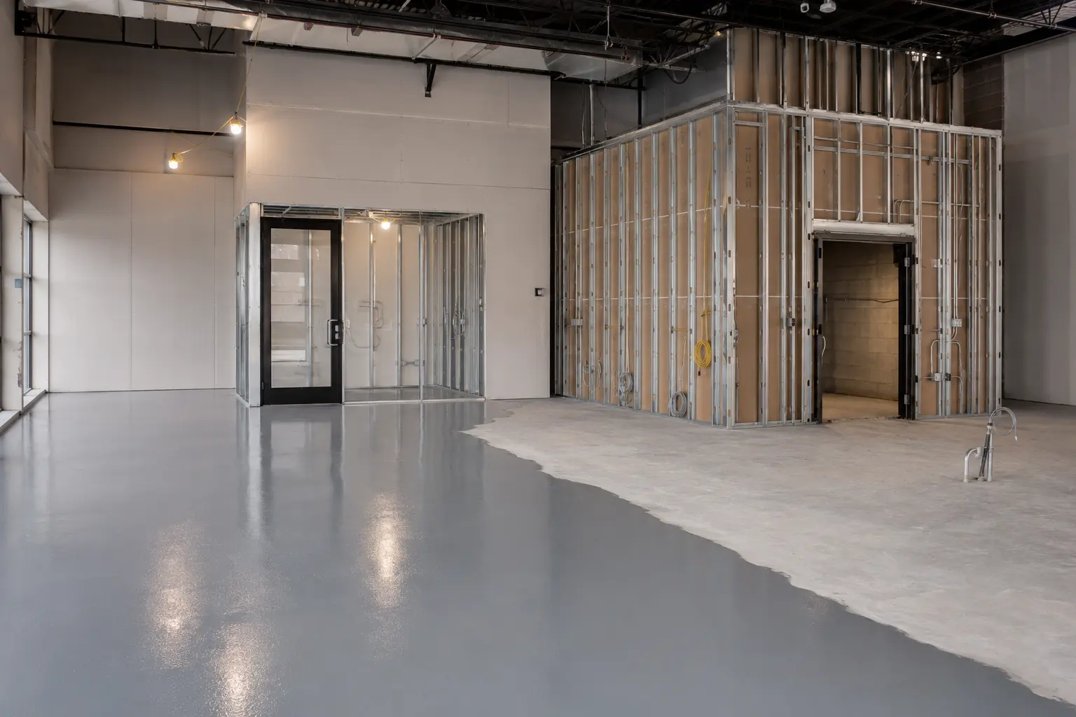 The Maple market for cannabis dispensary buildout by Ardenvale Construction