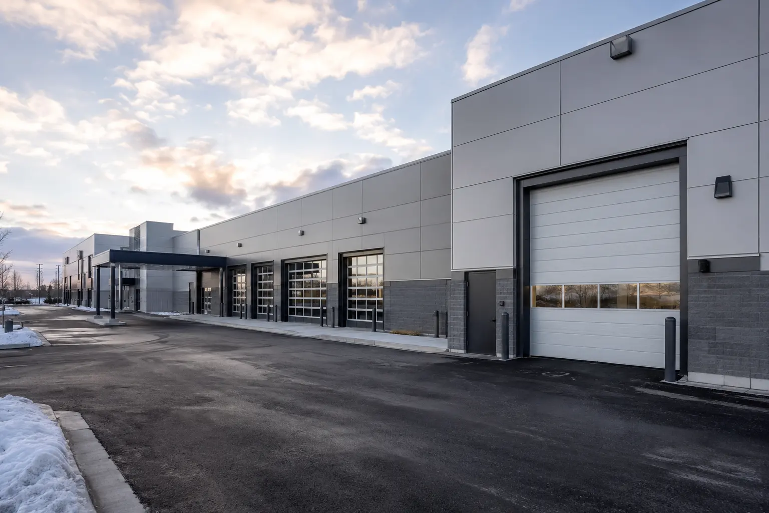 Completed Car Dealership Construction installation by Ardenvale Construction