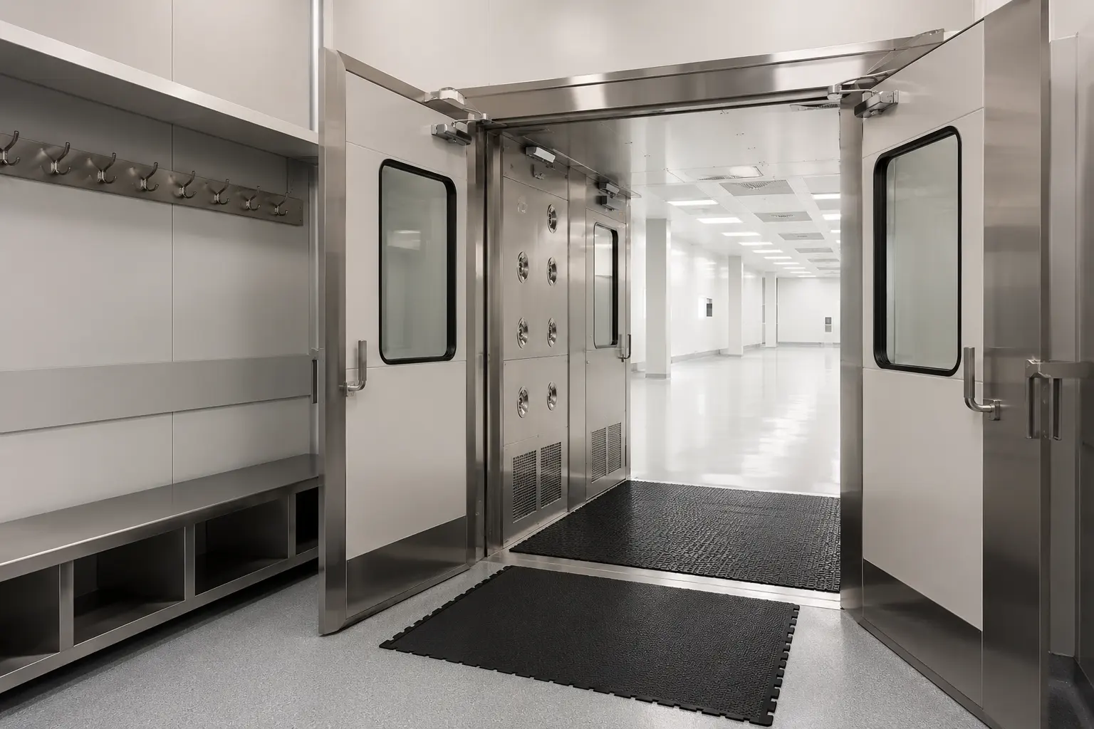 Clean Room Construction in Markham being built and completed on site by Ardenvale Construction