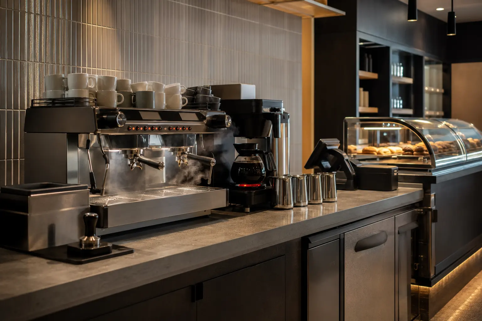 Coffee Shop Construction across Markham property by Ardenvale Construction