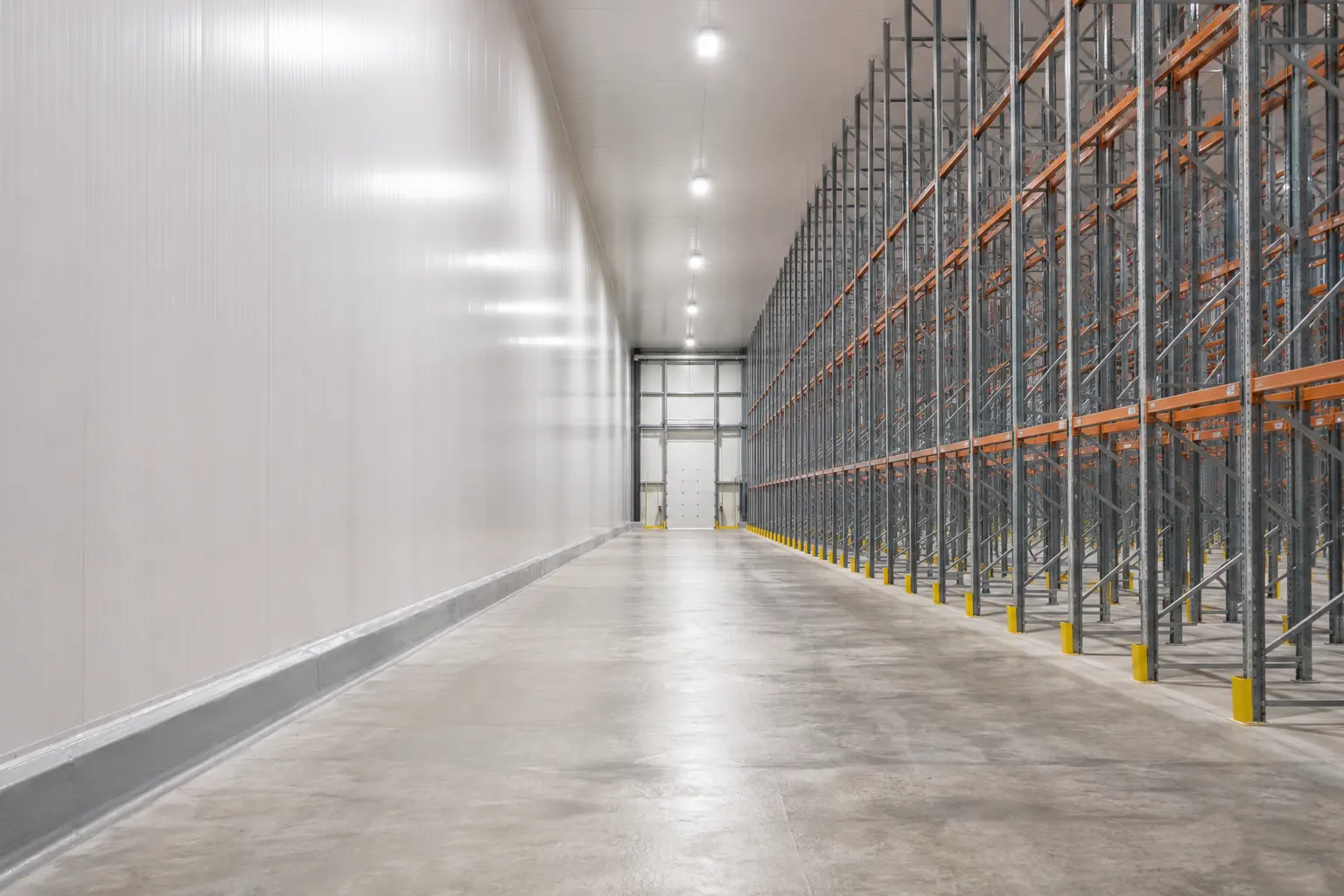 Cold Storage Construction being built and completed on site by Ardenvale Construction