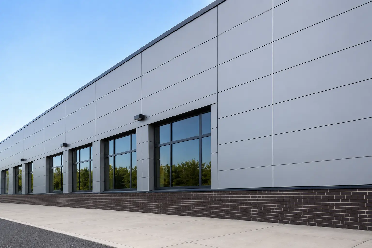 Commercial Cladding, completed by Ardenvale Construction