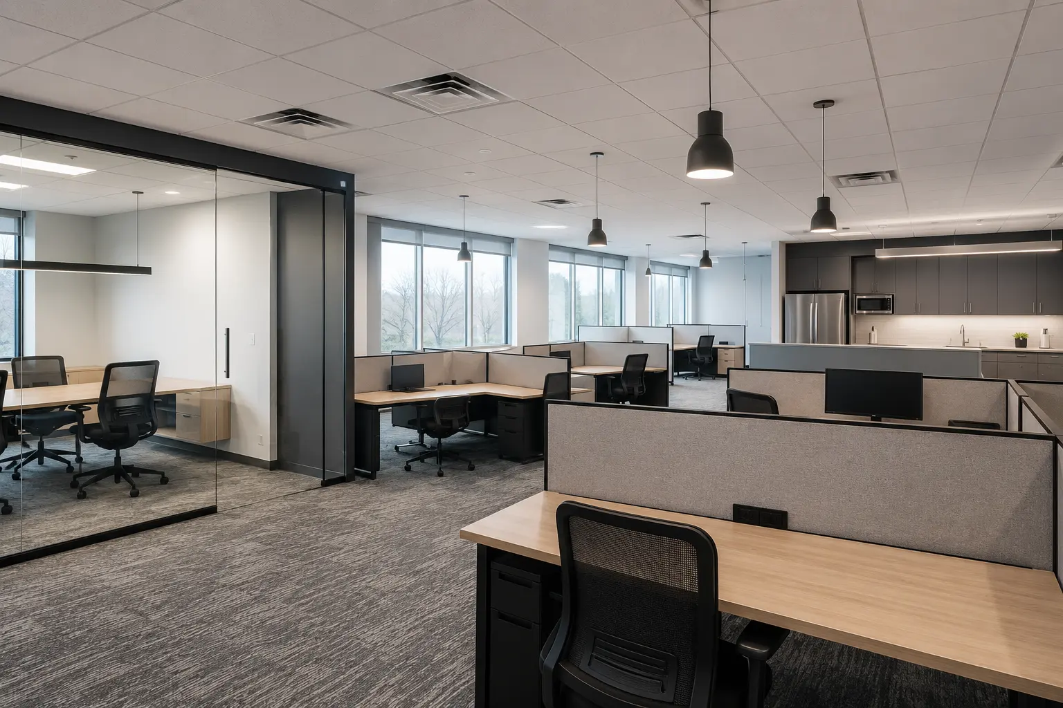 Commercial Construction Contractor across Markham property by Ardenvale Construction