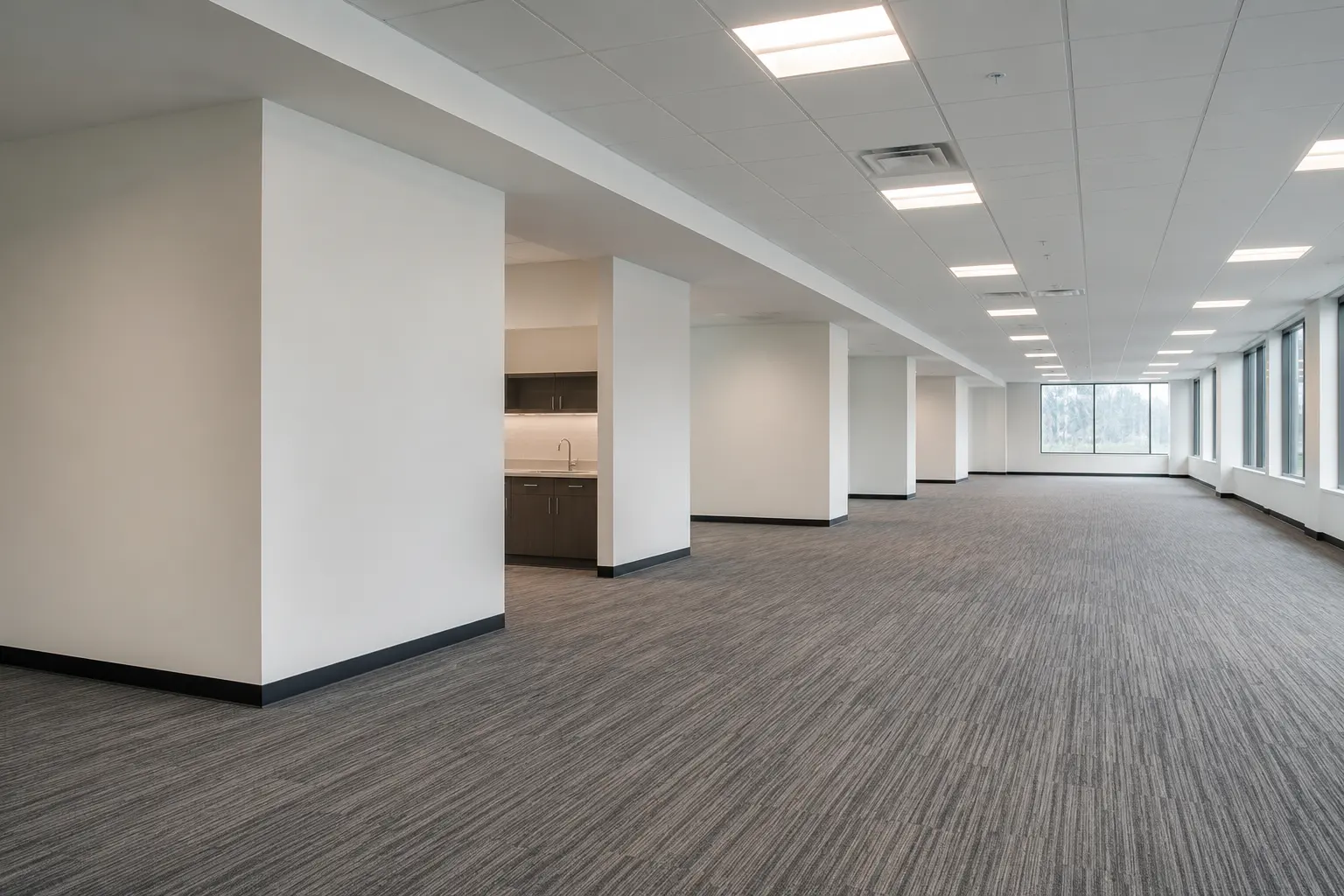 Where commercial drywall and steel stud is needed in Maple by Ardenvale Construction