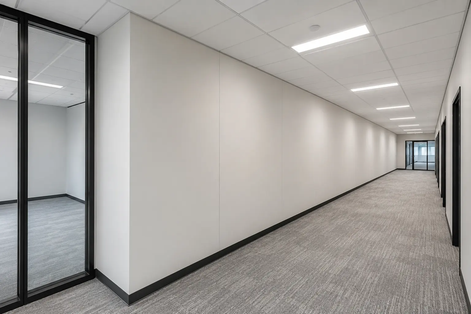 Commercial Drywall and Steel Stud in Maple, Ontario, completed by Ardenvale Construction