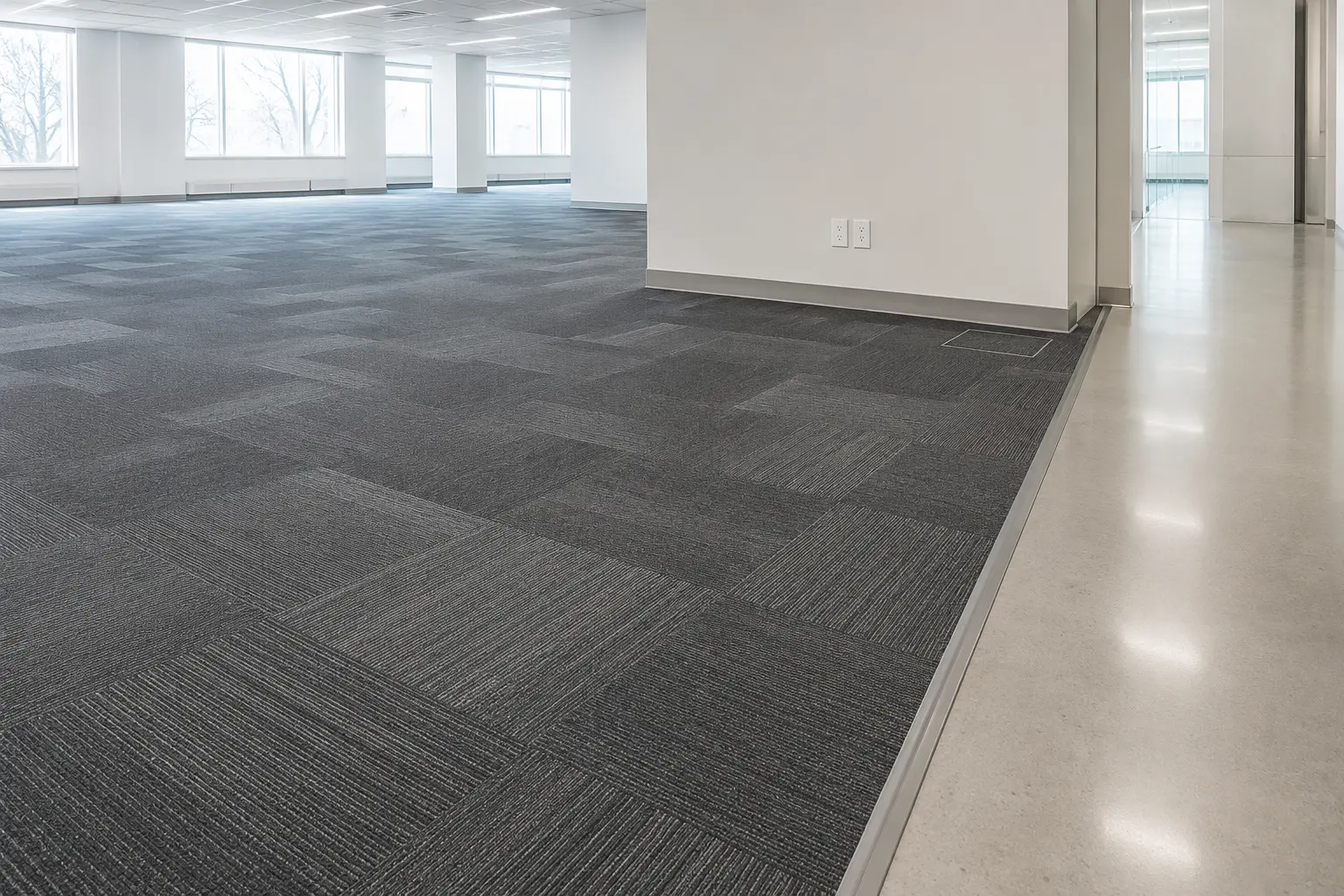 Commercial Flooring Installation in Maple being built and completed on site by Ardenvale Construction