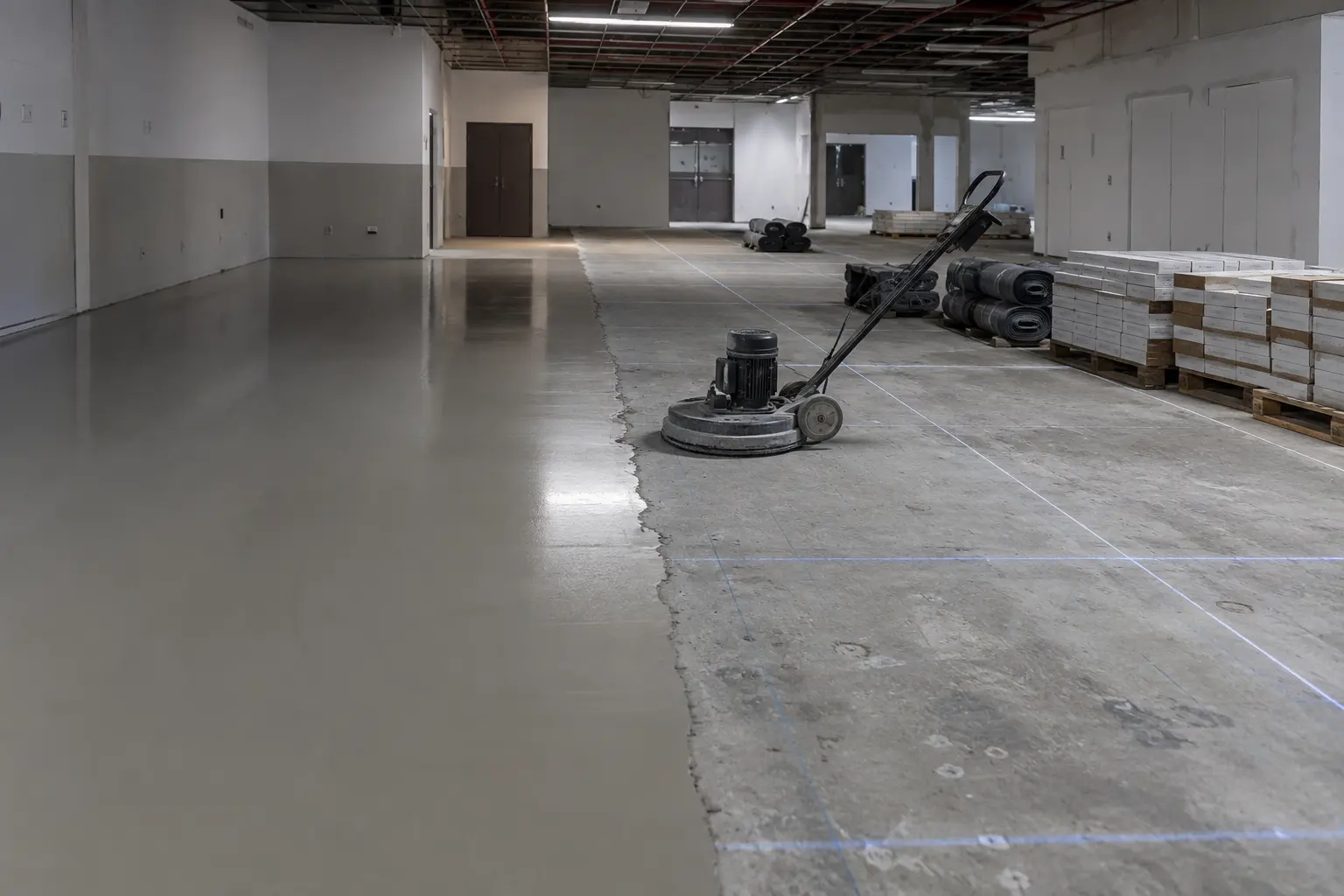 The Maple market for commercial flooring installation by Ardenvale Construction