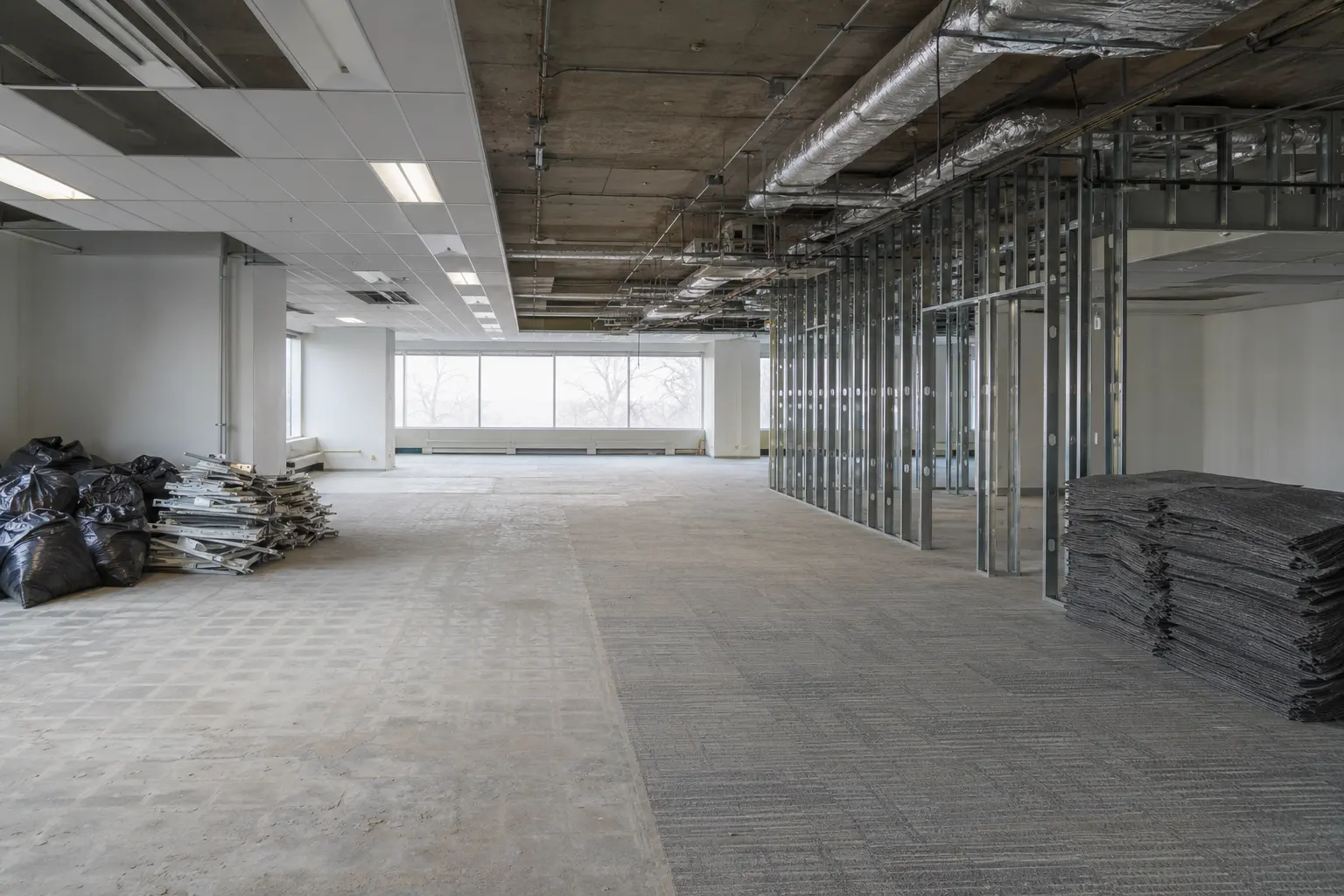 The Maple market for commercial interior renovation by Ardenvale Construction