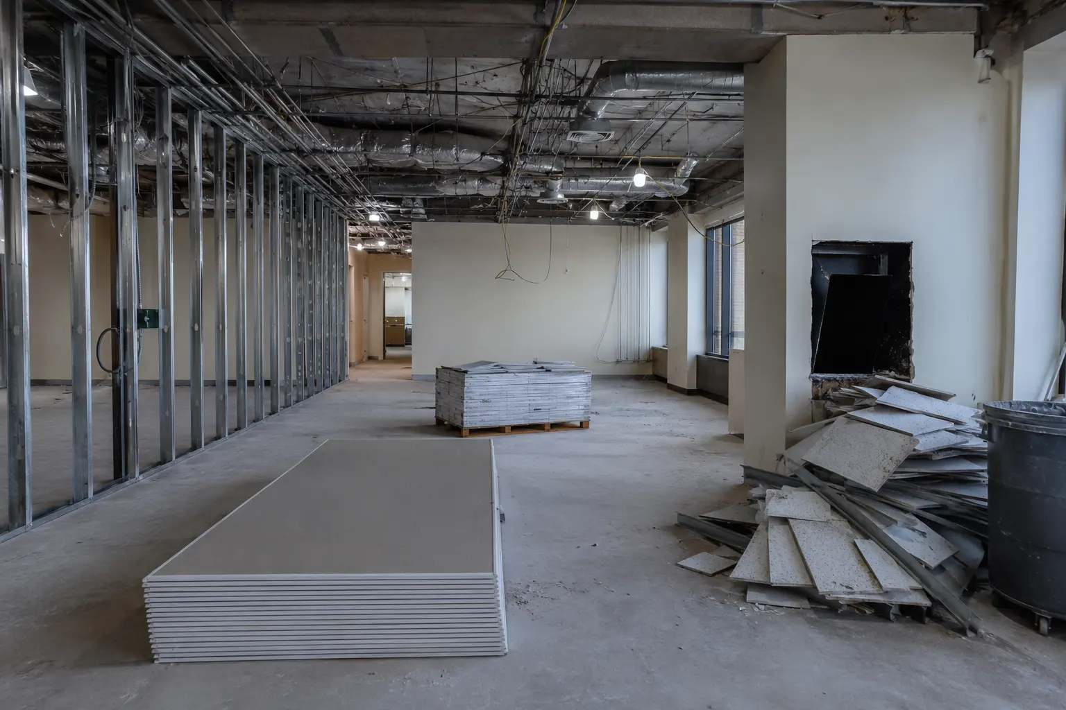 The Maple market for commercial renovation by Ardenvale Construction