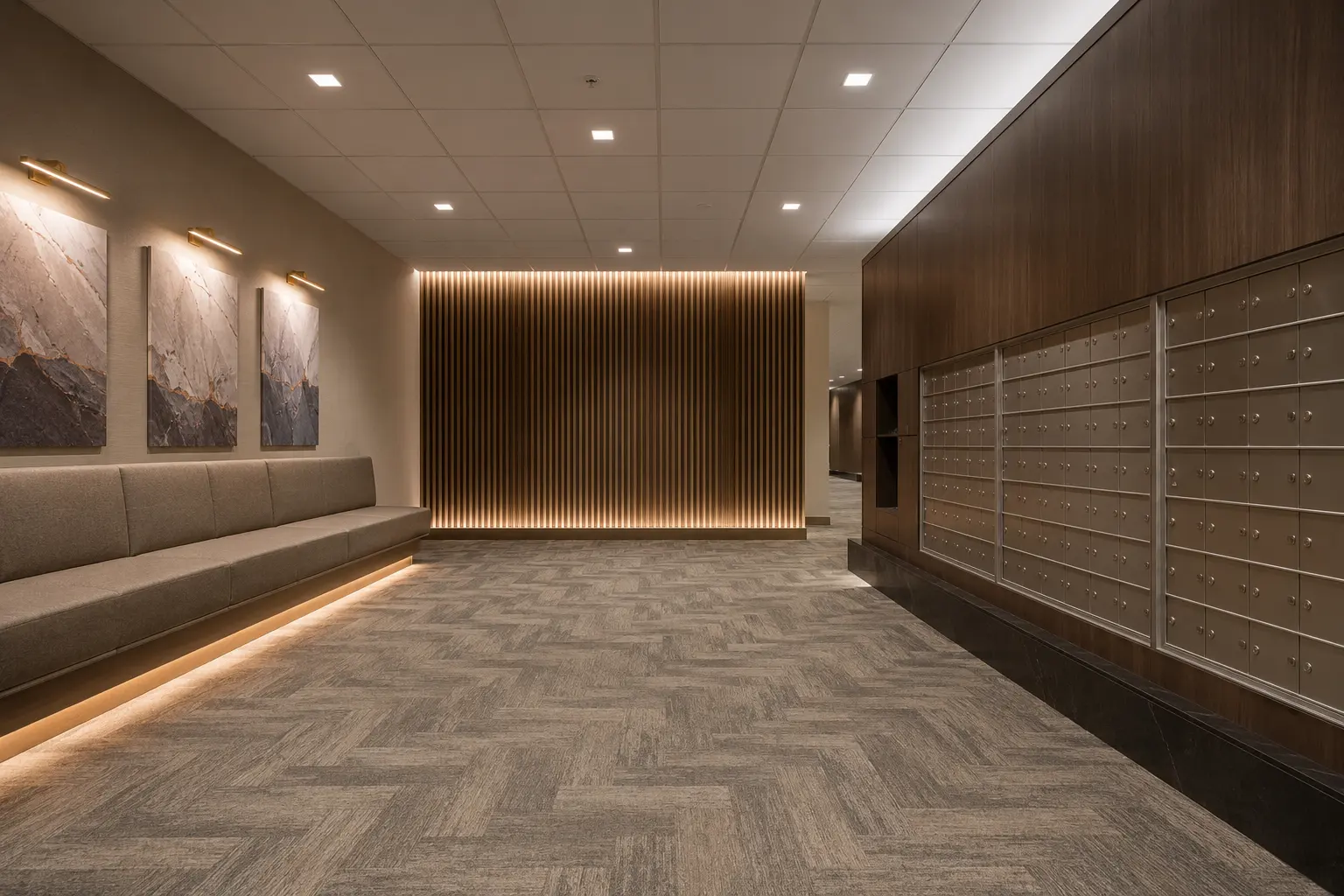 Condo Common Area Renovation Midtown in Toronto, Ontario, completed by Ardenvale Construction