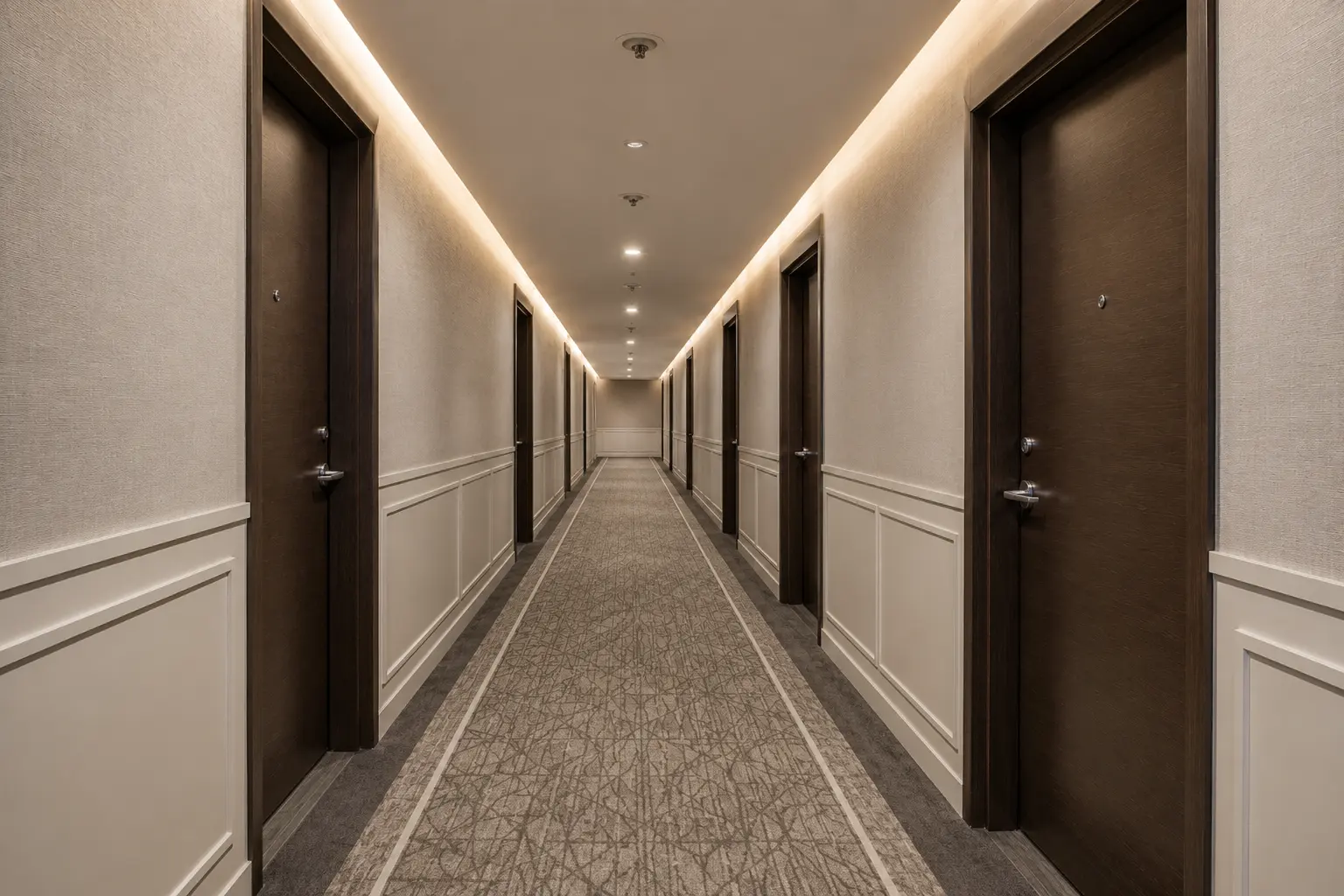 Condo Corridor Renovation, completed by Ardenvale Construction