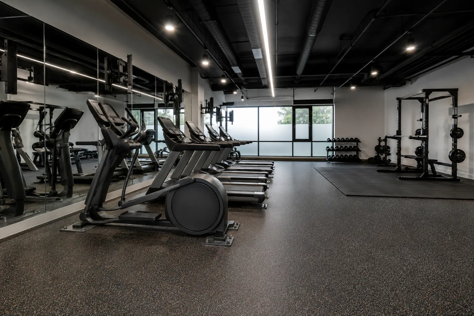 Condo Gym and Fitness Room Construction in Etobicoke, Ontario, completed by Ardenvale Construction