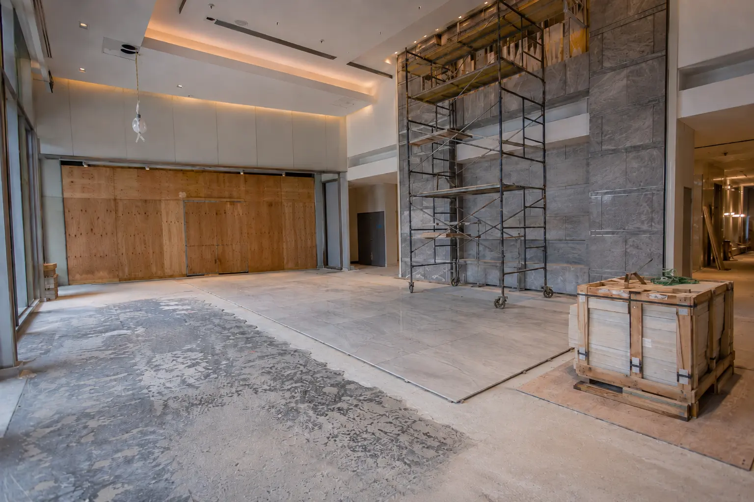 The Maple market for condo lobby renovation by Ardenvale Construction