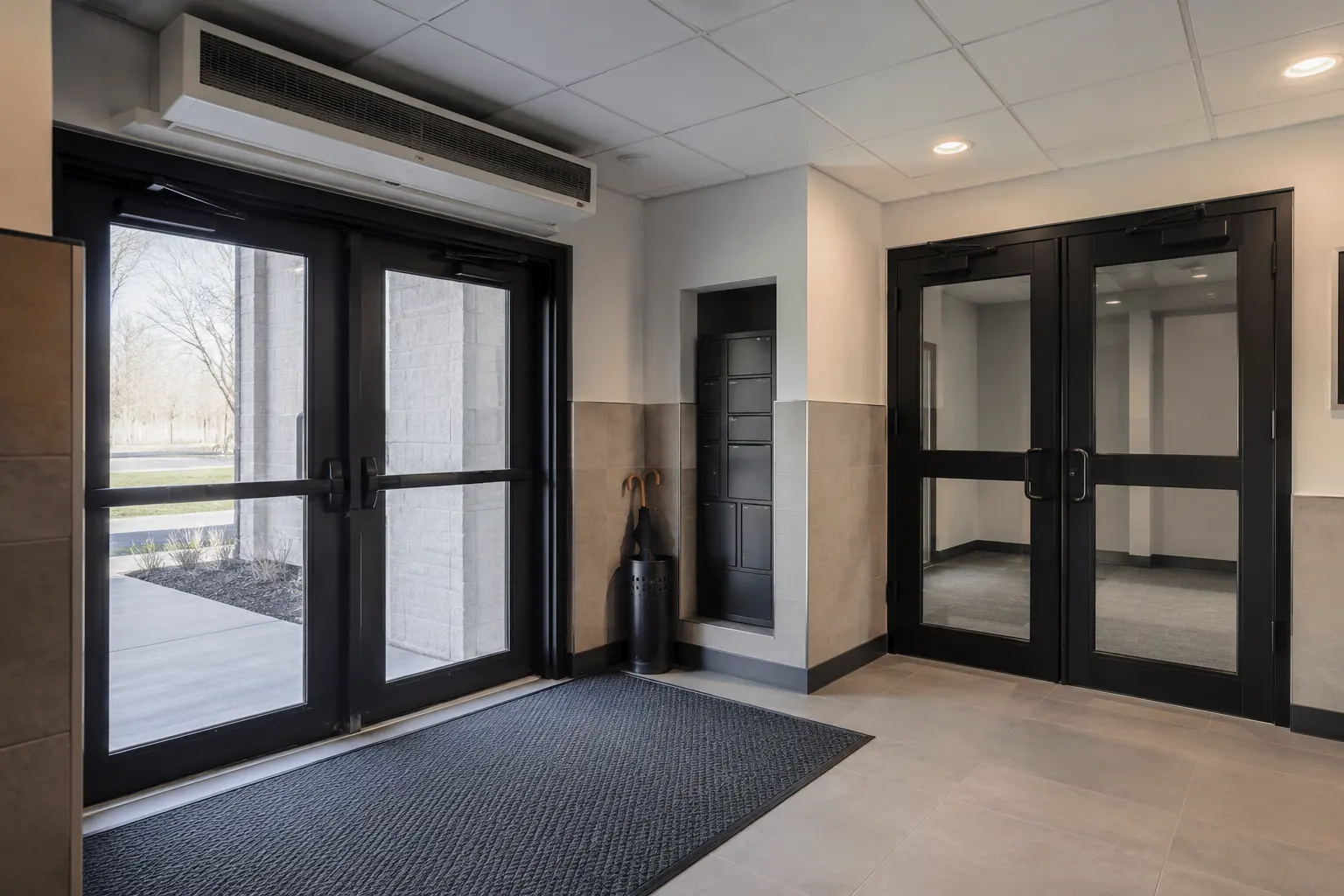 Condo Vestibule Renovation across Maple property by Ardenvale Construction