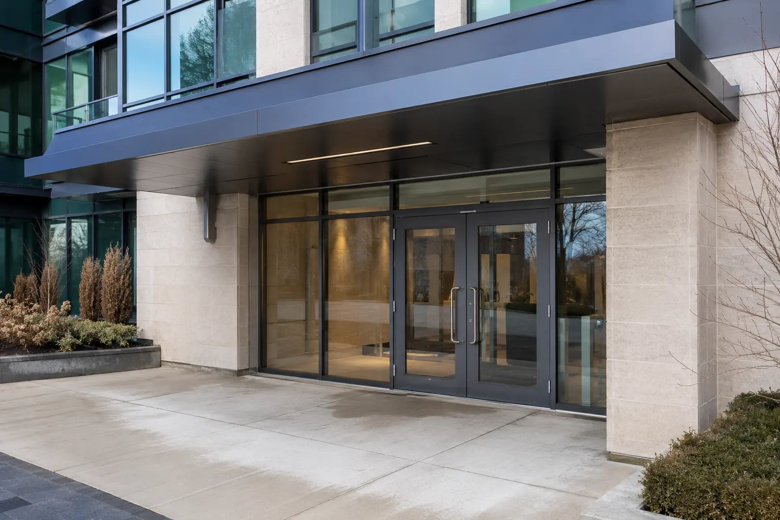 Condo Vestibule Renovation in Maple, Ontario, completed by Ardenvale Construction