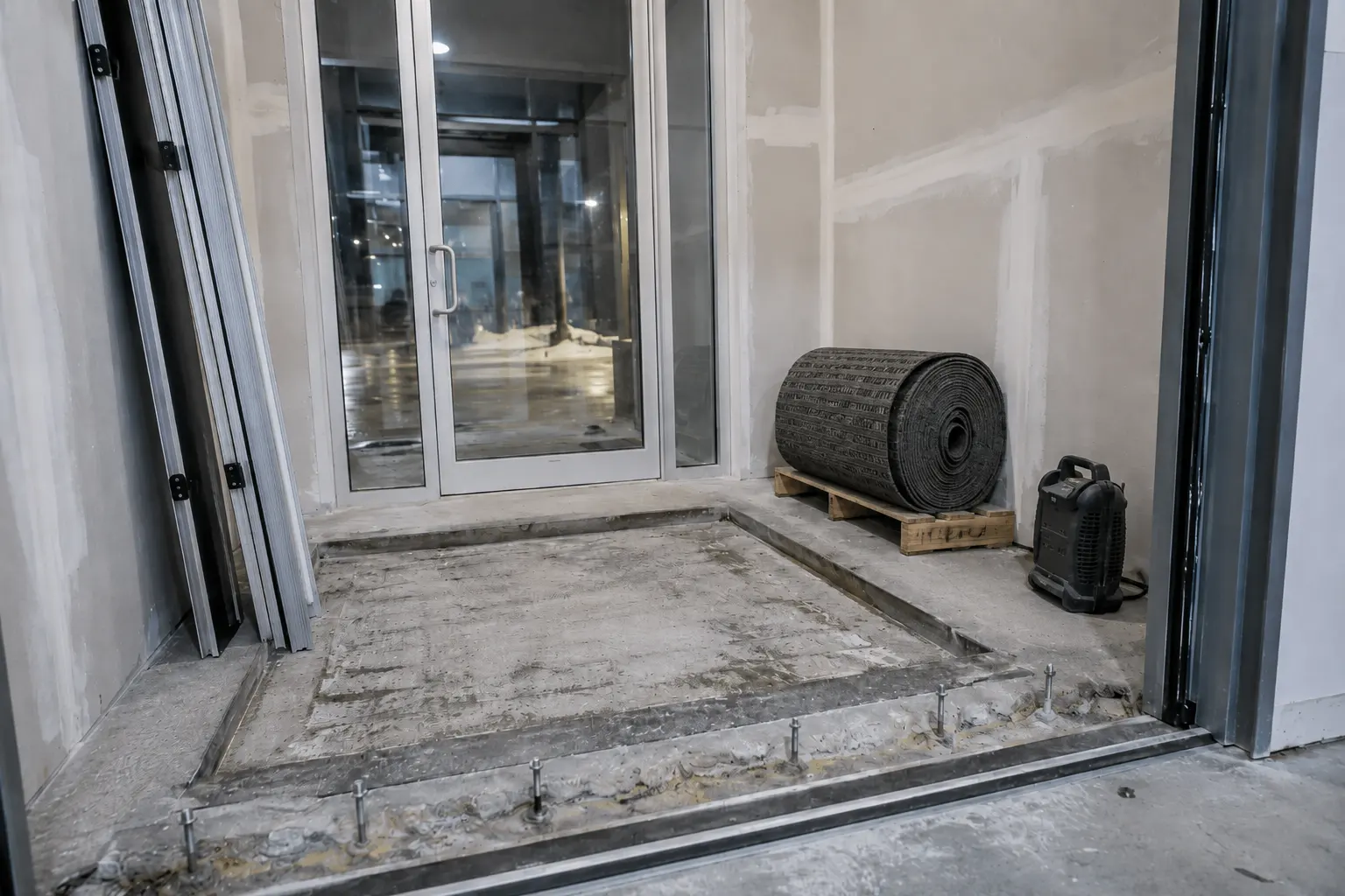 The Maple market for condo vestibule renovation by Ardenvale Construction