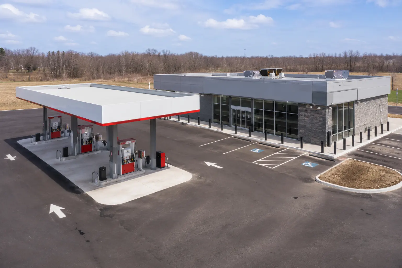 Convenience Store Construction, completed by Ardenvale Construction