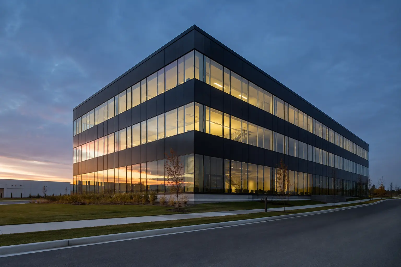Where curtain wall installation is needed in Maple by Ardenvale Construction
