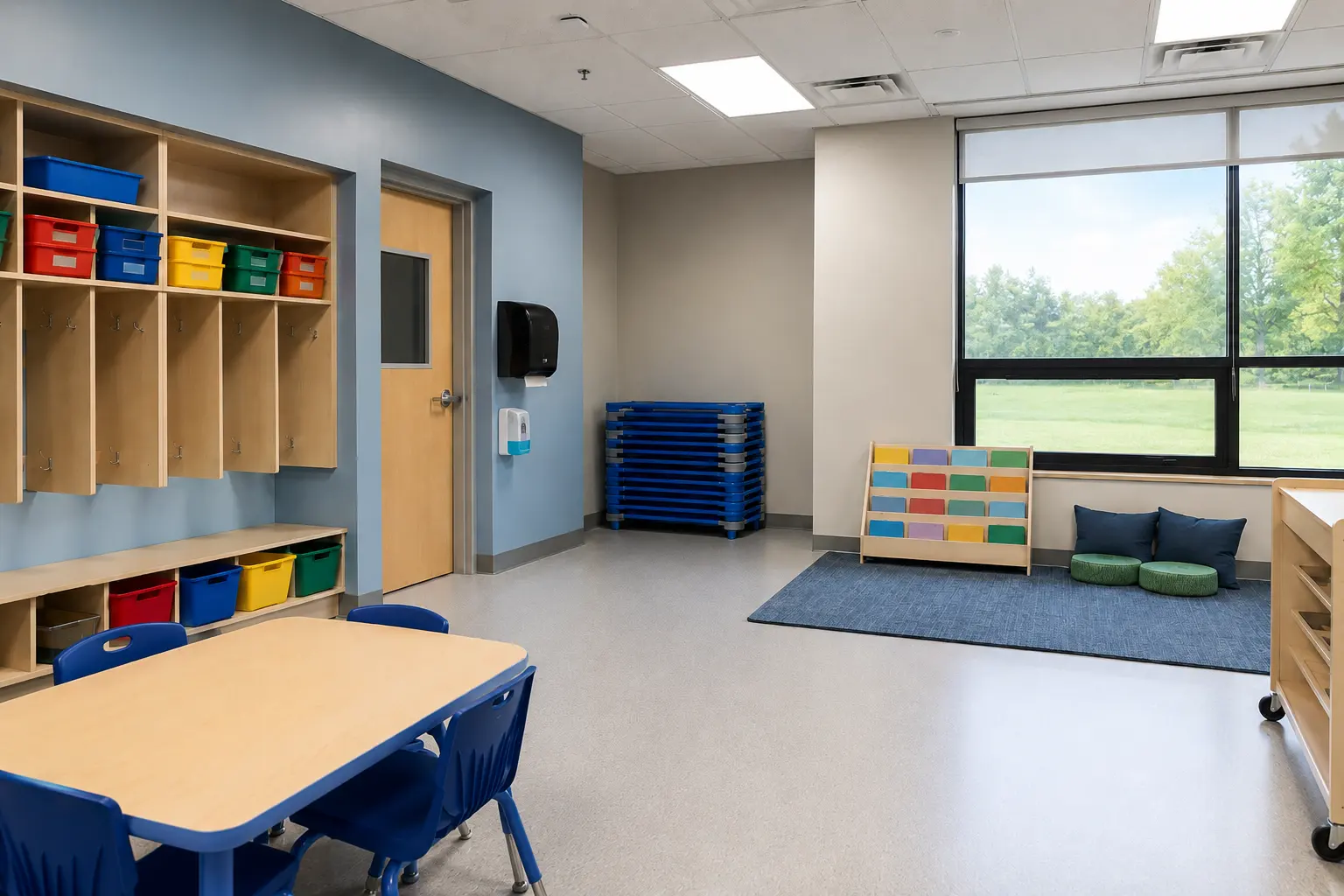 Daycare Construction across Maple property by Ardenvale Construction