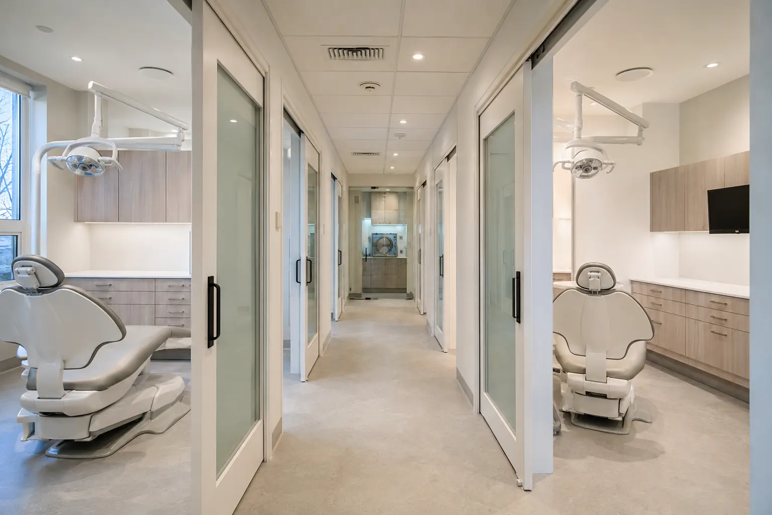 Dental Office Construction being built and completed on site by Ardenvale Construction