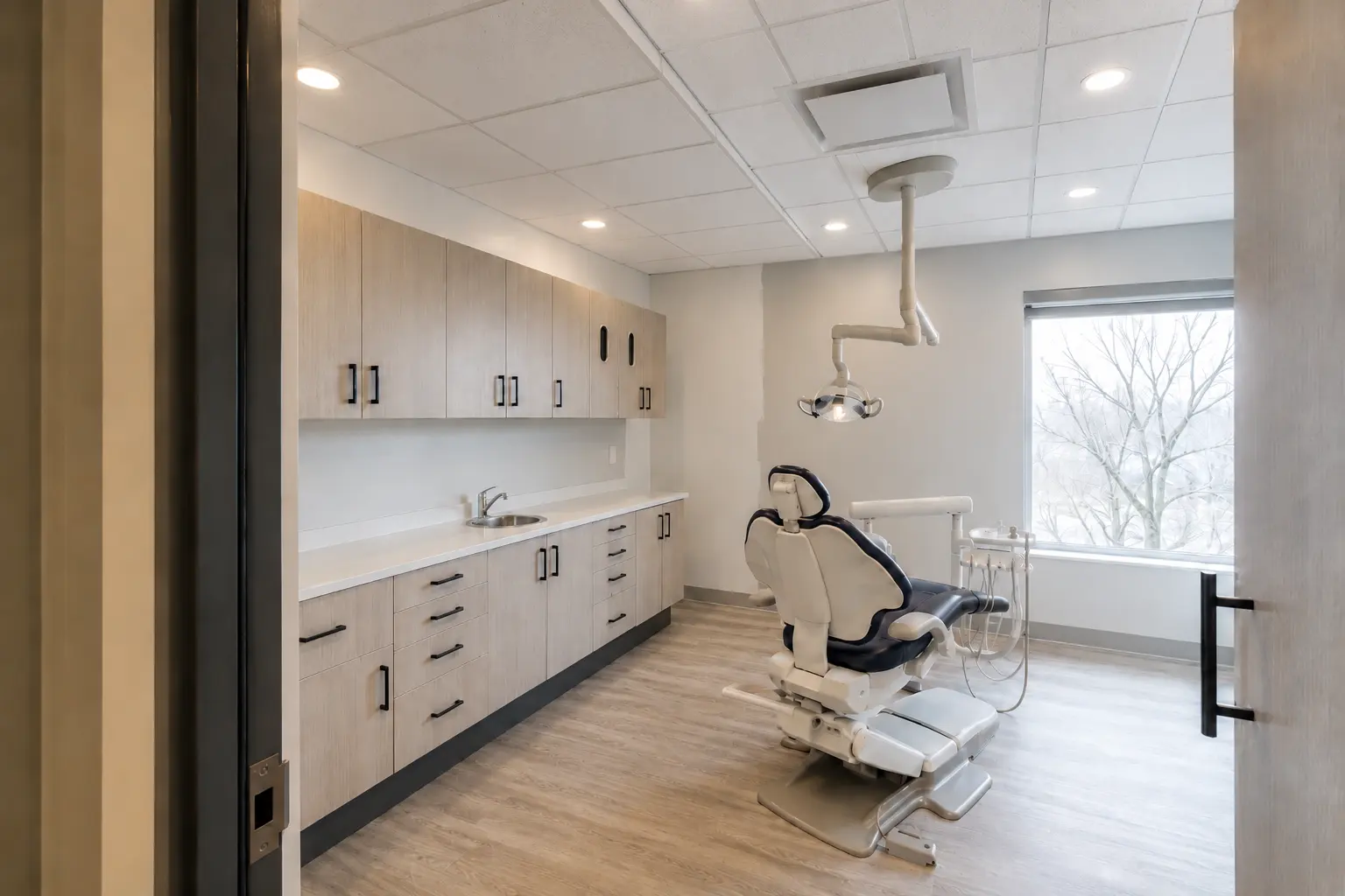 Dental Office Renovation in Concord being built and completed on site by Ardenvale Construction