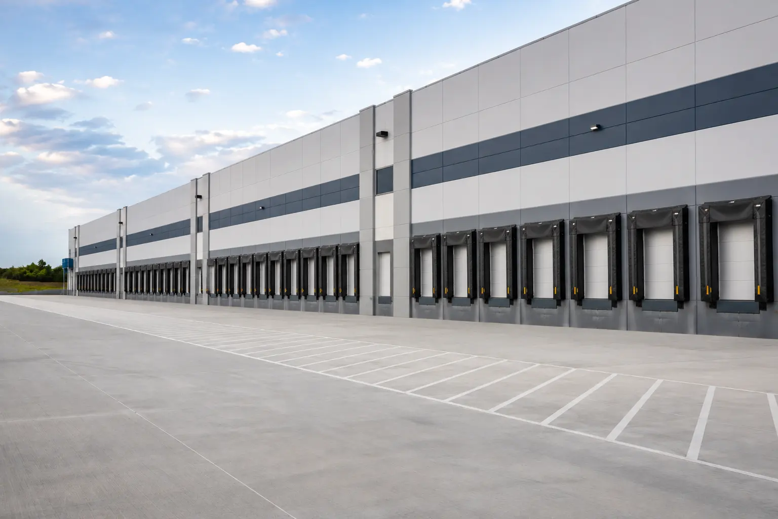 Completed Distribution Centre Construction installation by Ardenvale Construction