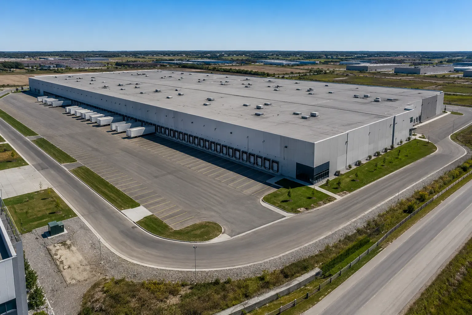 Distribution Centre Construction, completed by Ardenvale Construction