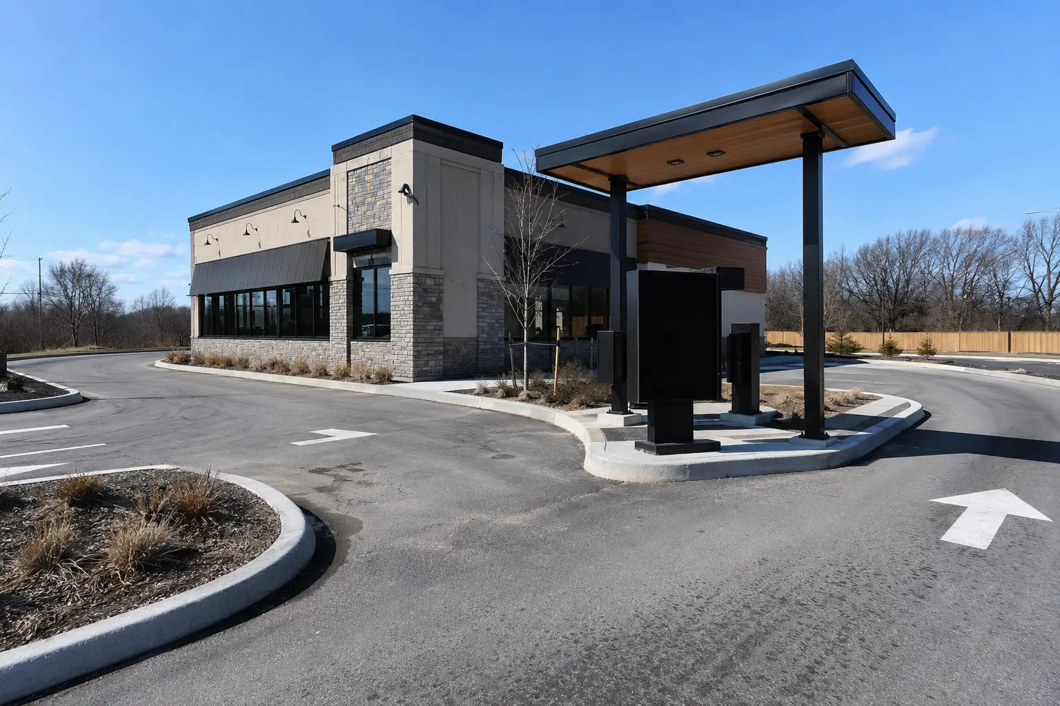Drive-Thru Construction, completed by Ardenvale Construction