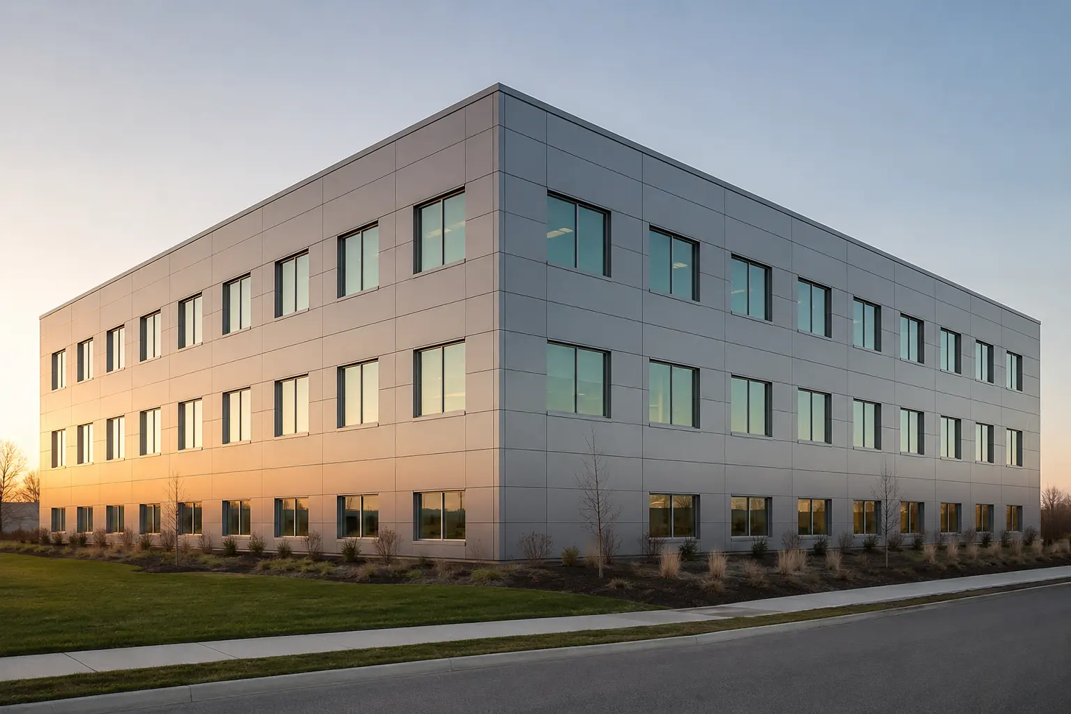 Completed Facade Renovation installation by Ardenvale Construction