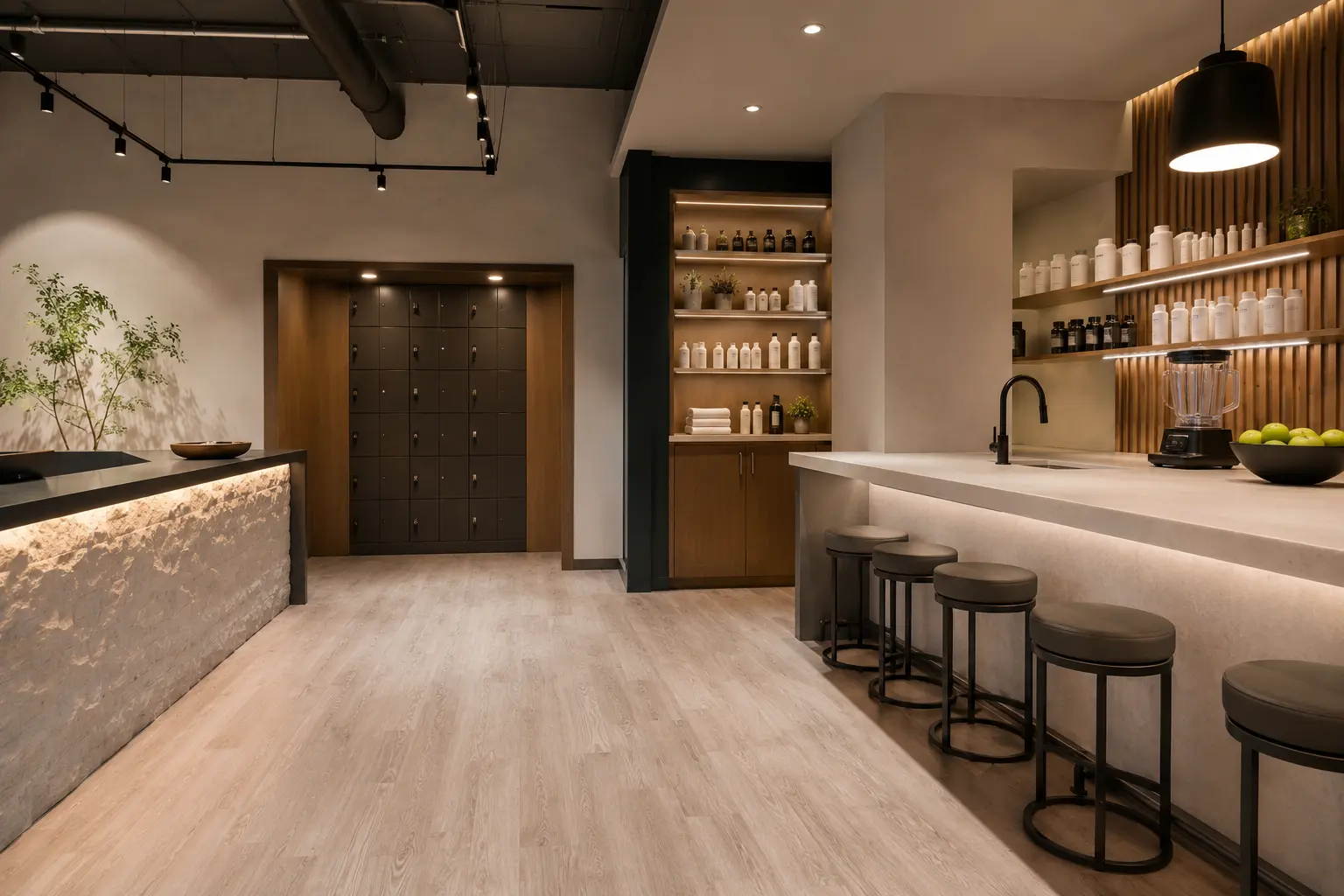 Where fitness studio buildout is needed in Markham by Ardenvale Construction