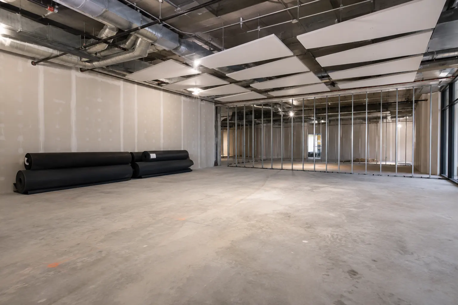 The Markham market for fitness studio buildout by Ardenvale Construction