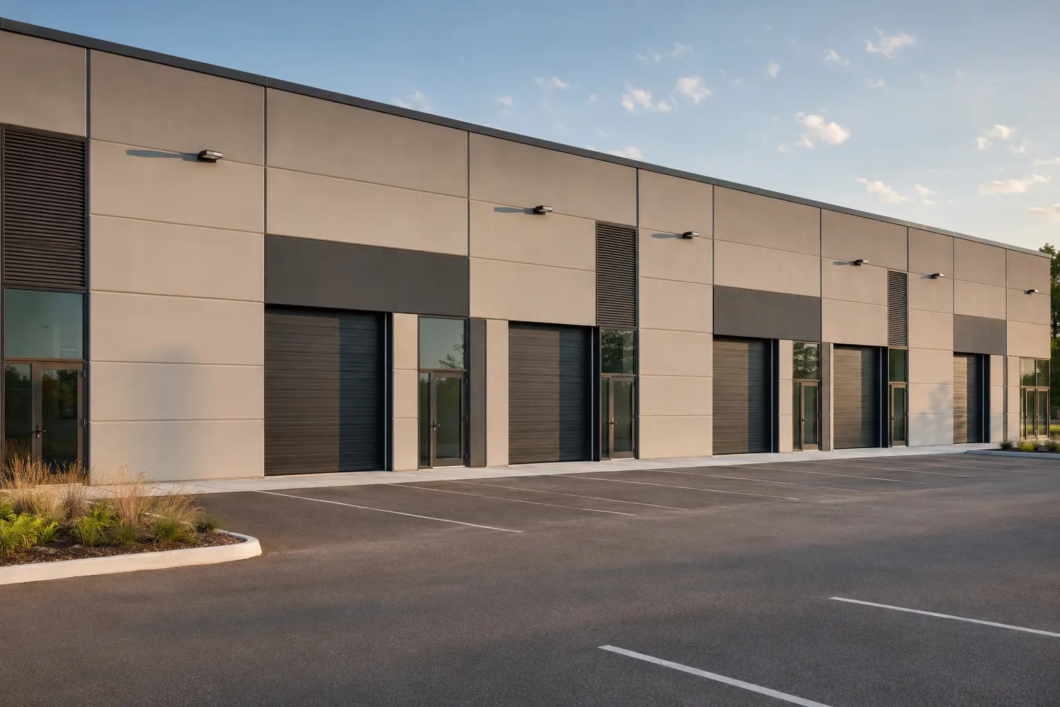 Where flex industrial building construction is needed in Aurora by Ardenvale Construction