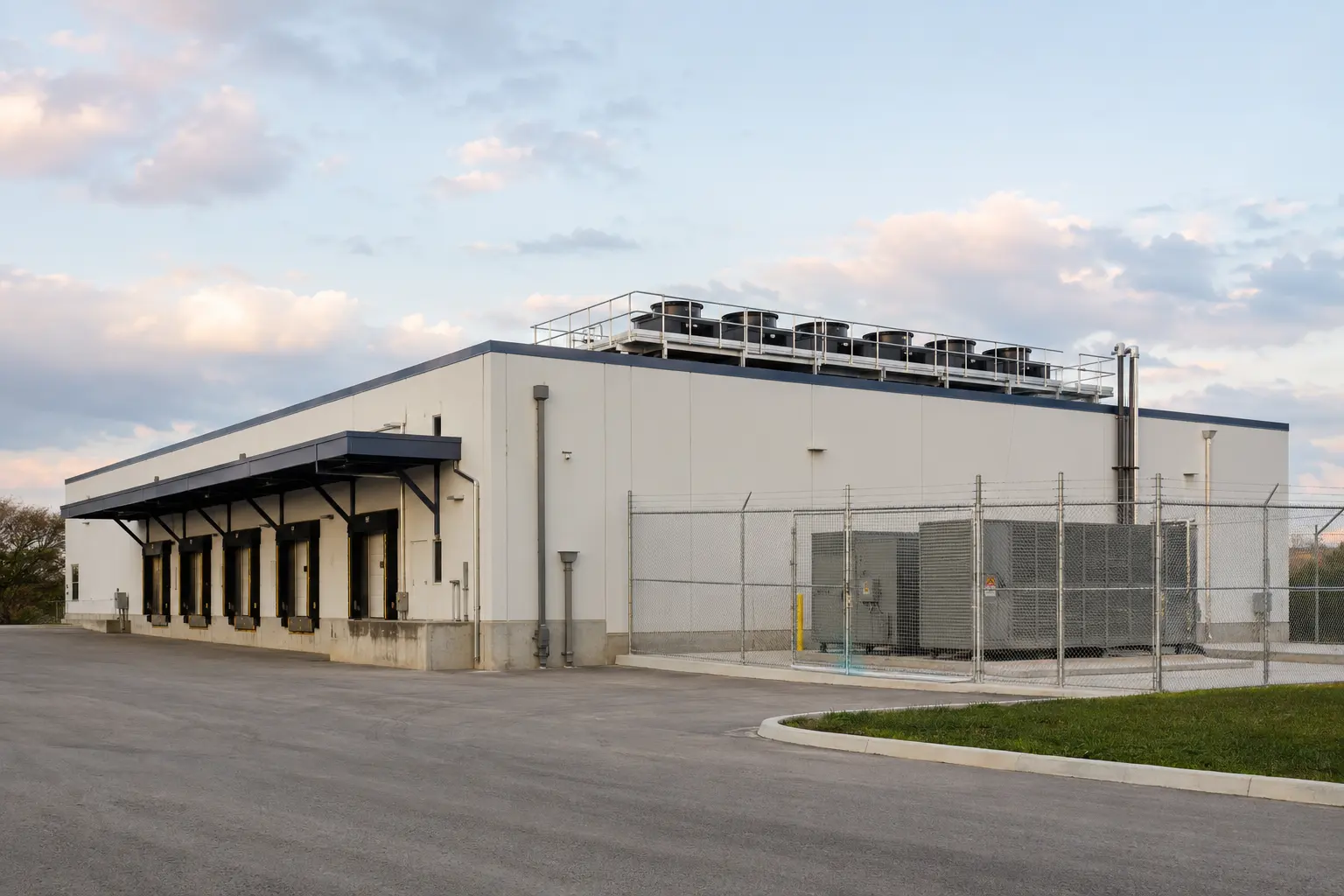 Completed Food Processing Plant Construction installation by Ardenvale Construction