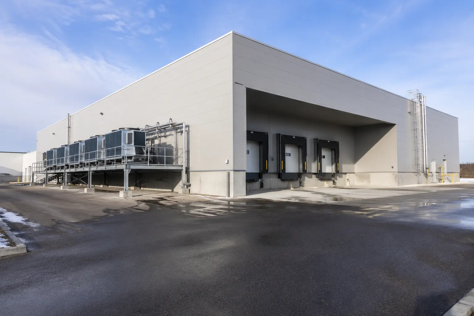 Freezer Building Construction in Vaughan, Ontario, completed by Ardenvale Construction