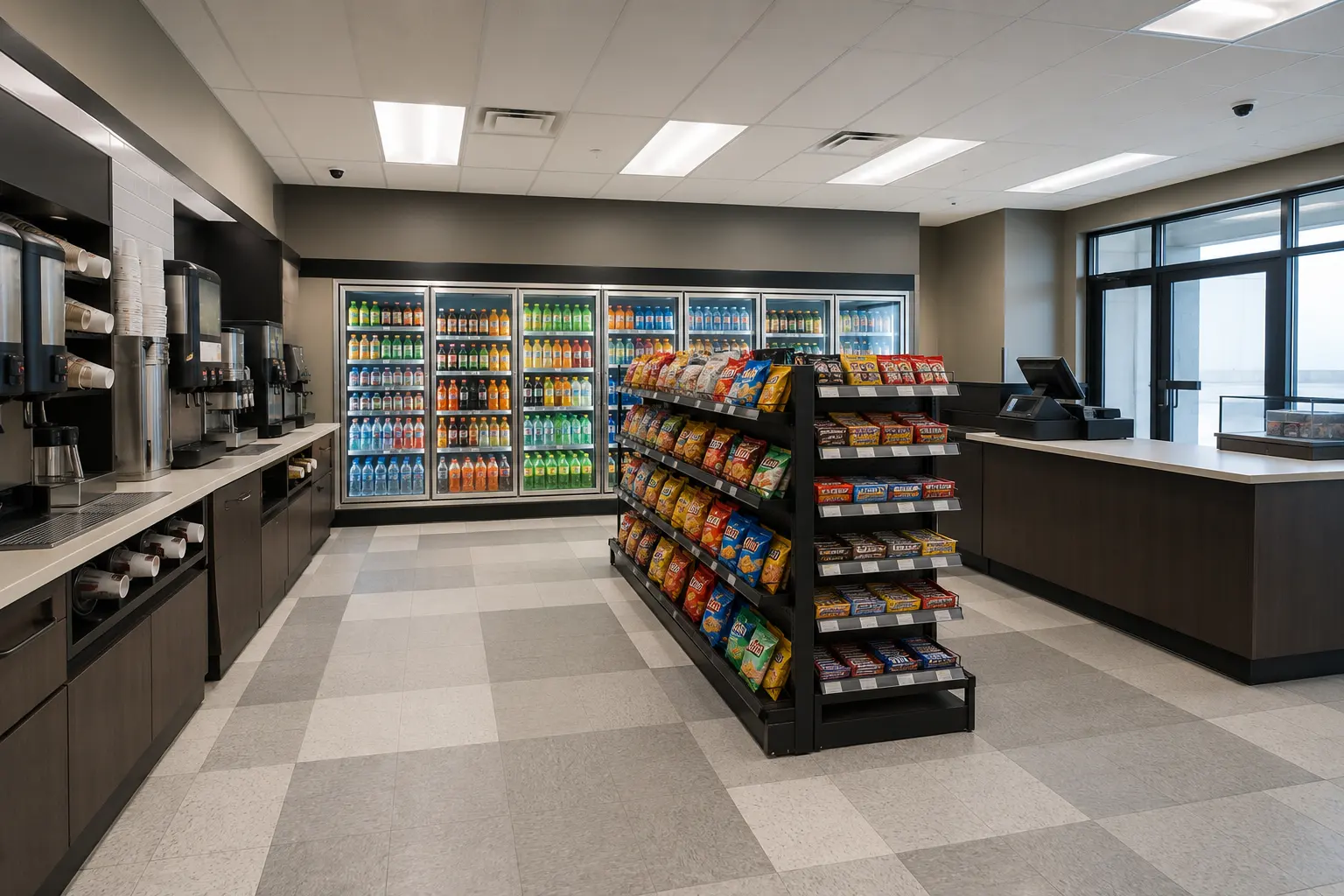 Gas Station Construction across Markham property by Ardenvale Construction