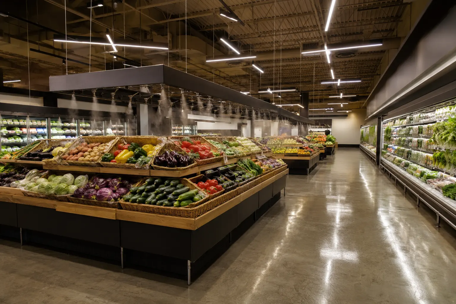 Grocery Store Construction being built and completed on site by Ardenvale Construction
