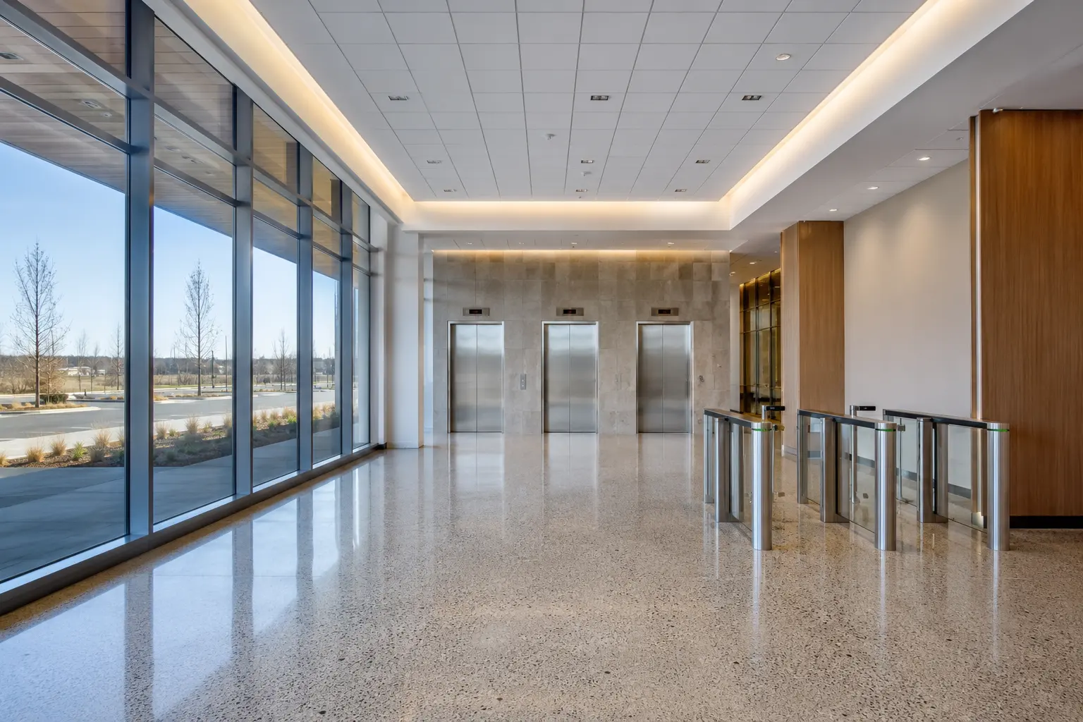 Ground Up Commercial Construction across Maple property by Ardenvale Construction