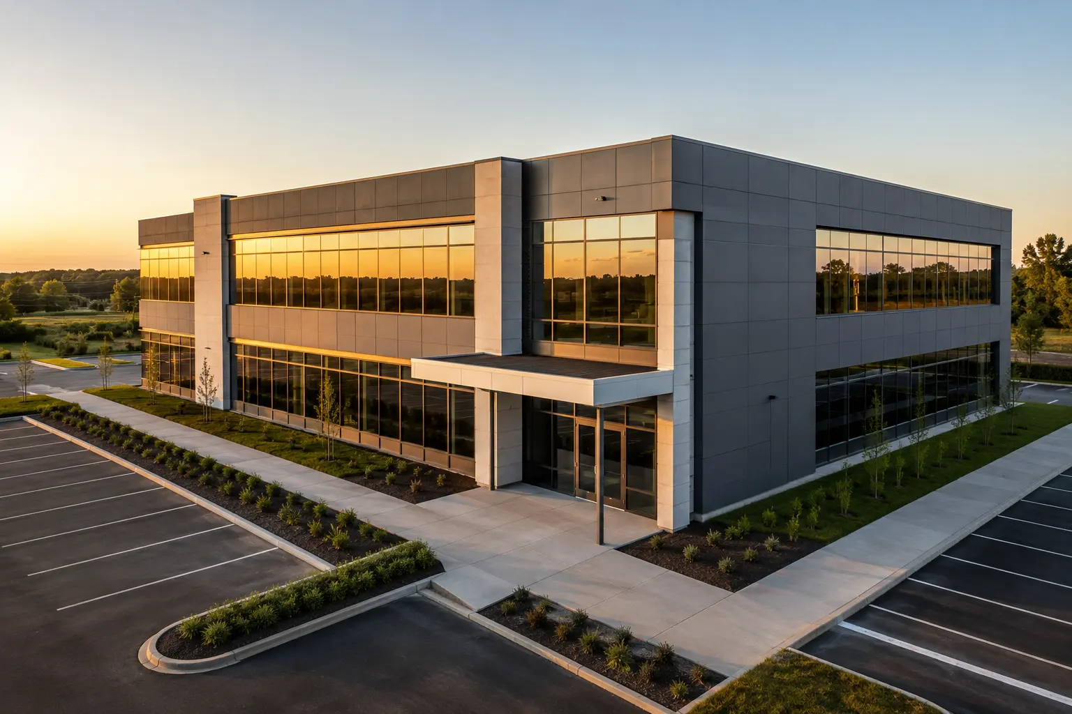 Completed Ground-Up Commercial Construction installation by Ardenvale Construction