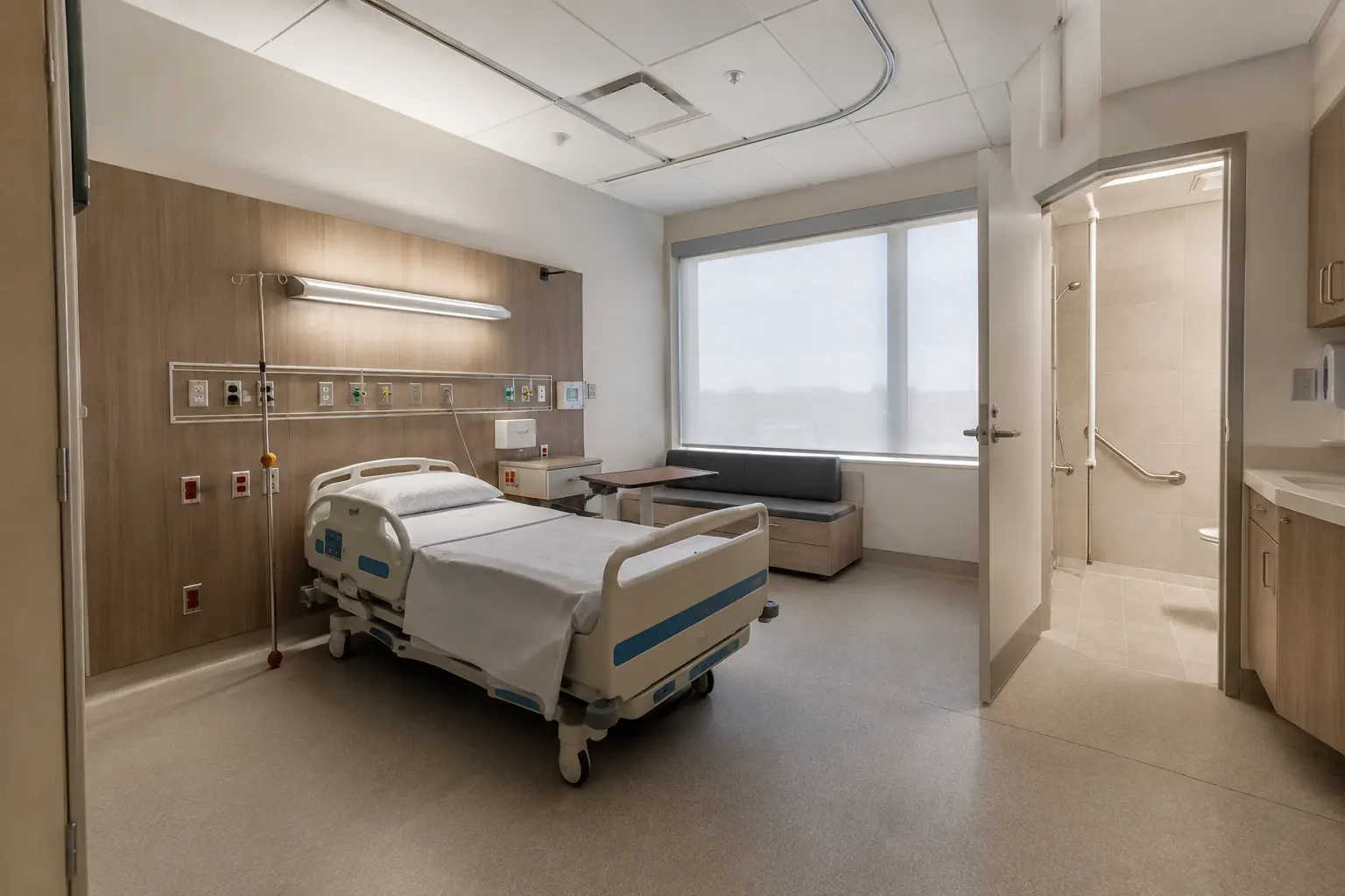 Hospital Construction across Markham property by Ardenvale Construction