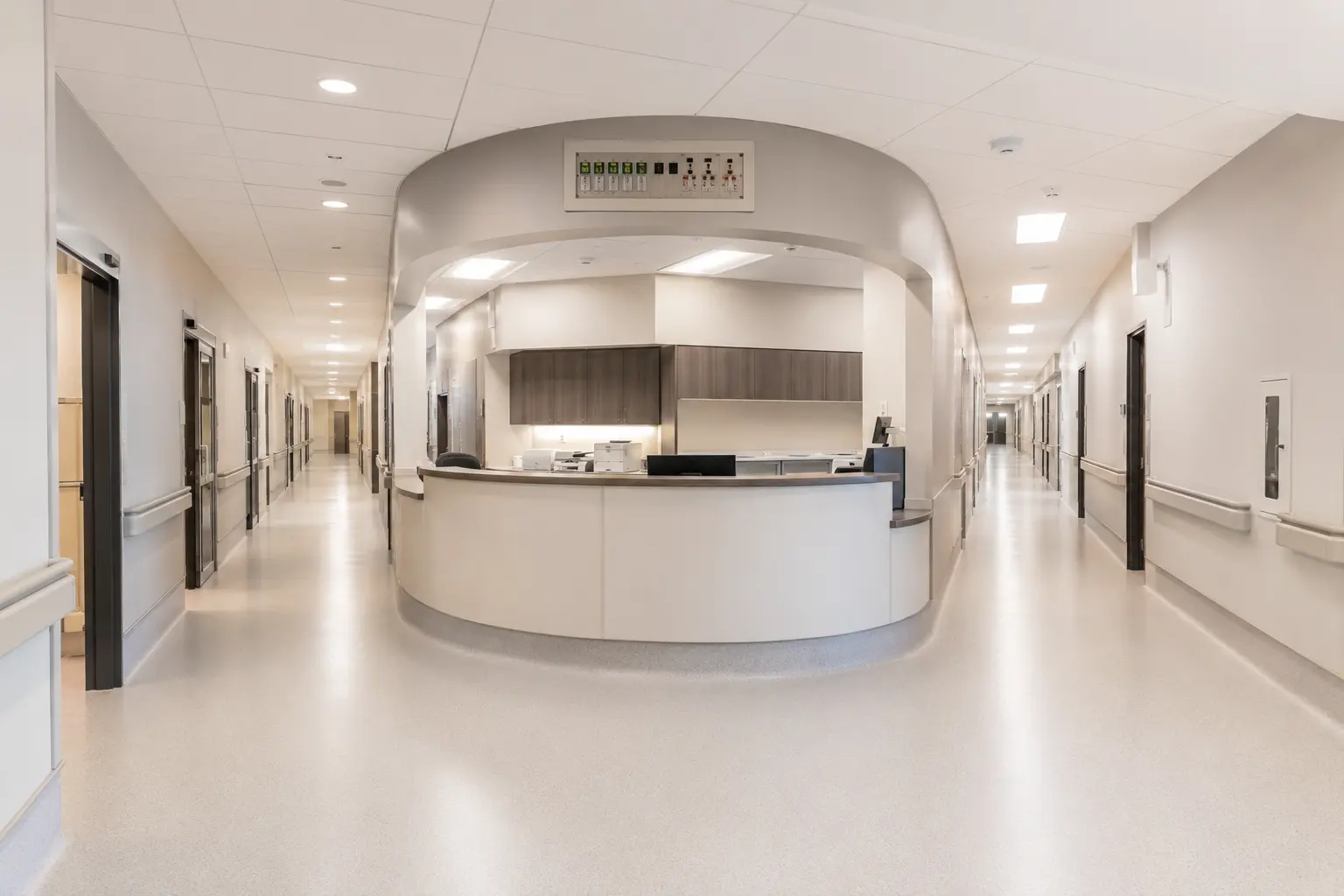Hospital Construction being built and completed on site by Ardenvale Construction